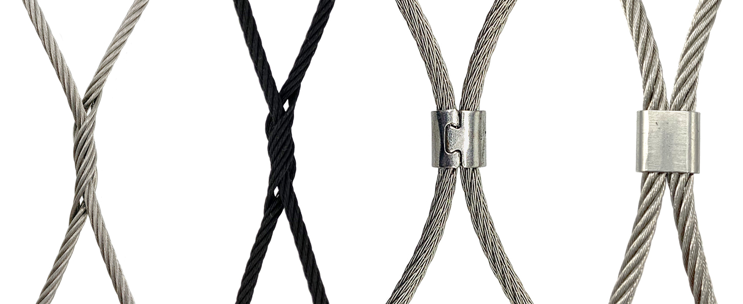 Flexible Stainless Steel 304 316 Wire Rope Mesh Net For Garden Fence
