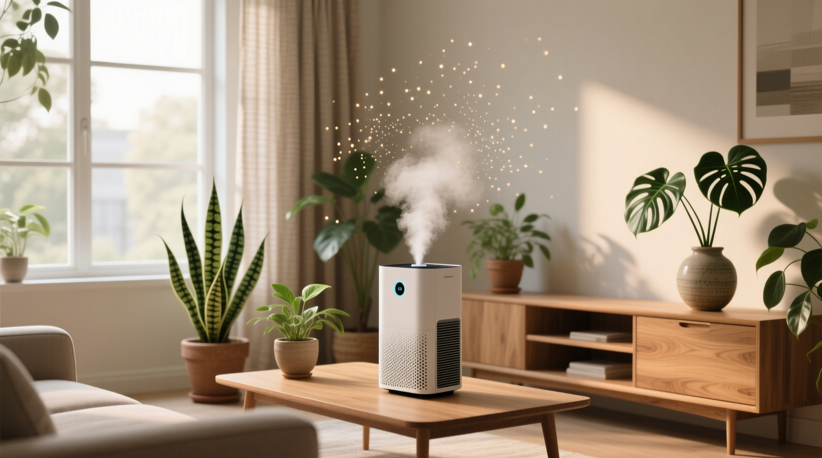 how to clean the air in your home