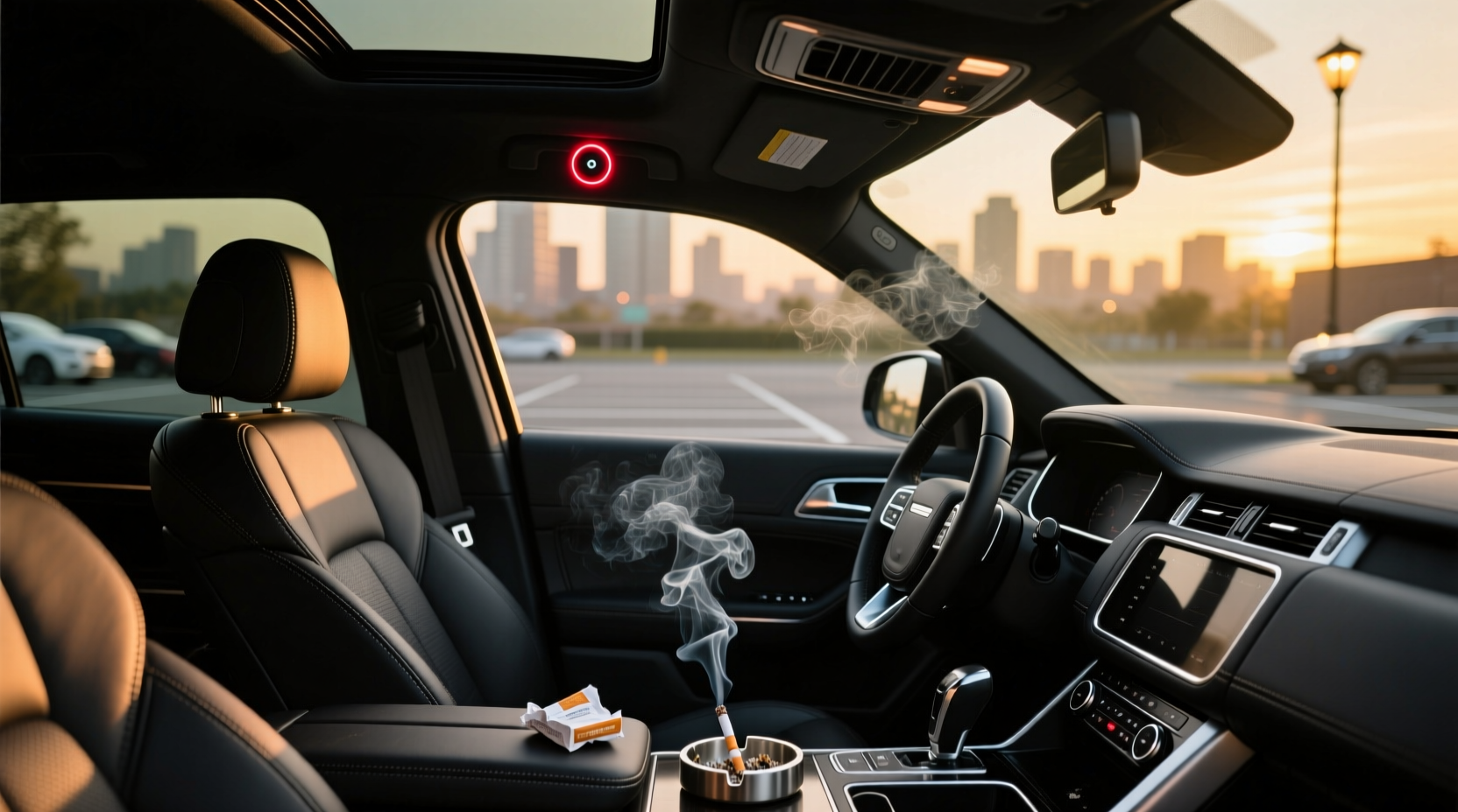 cigarette smoke detector for car,How do car rental places know if you smoked in the car? buying guide