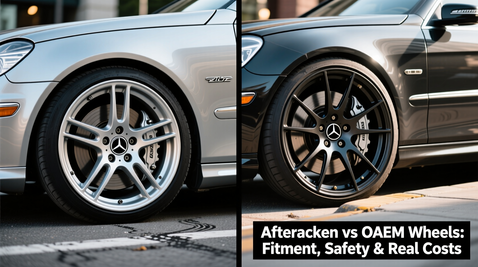 w211 aftermarket vs oem wheel