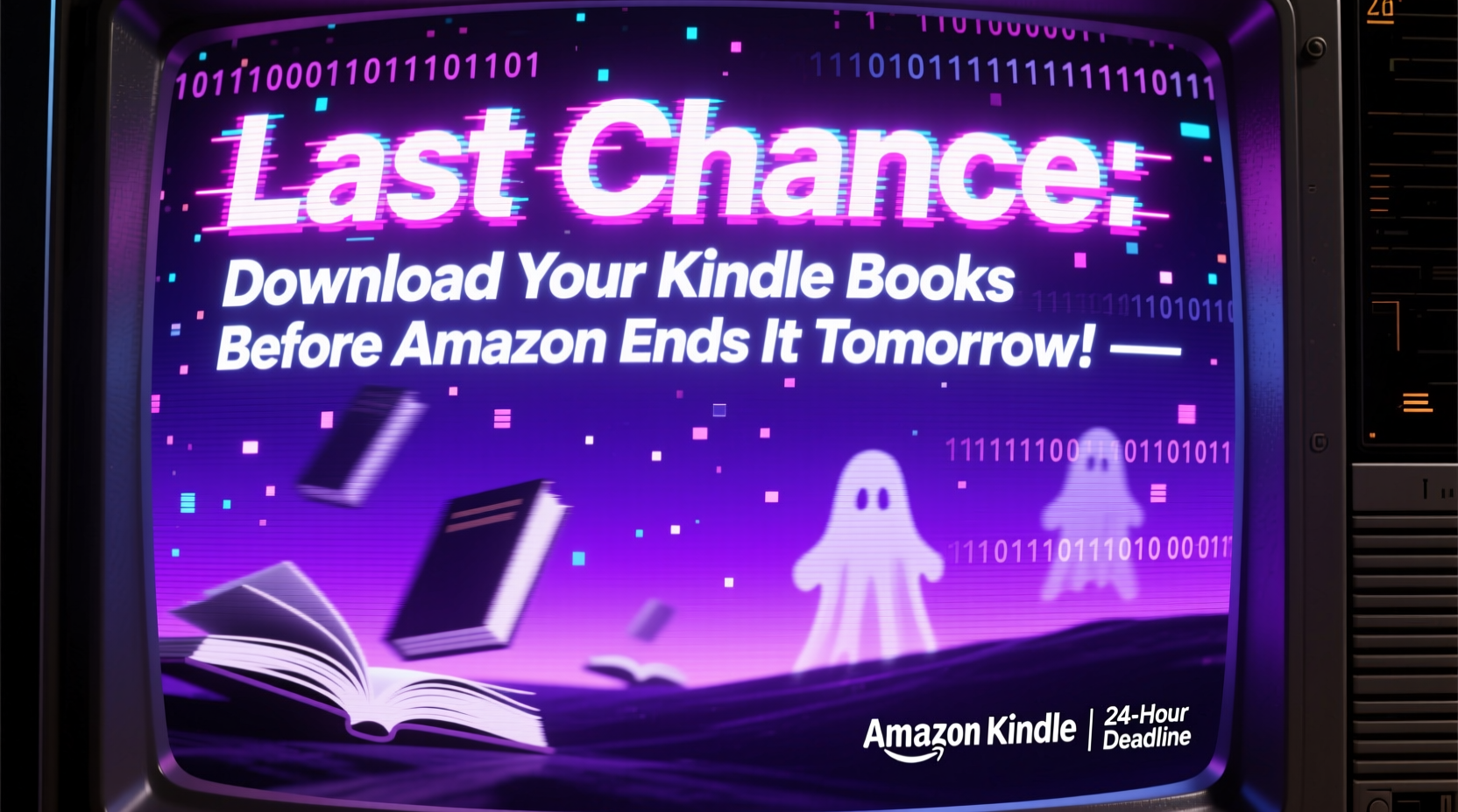 Last Chance: Download Your Kindle Books Before Amazon Ends It Tomorrow!