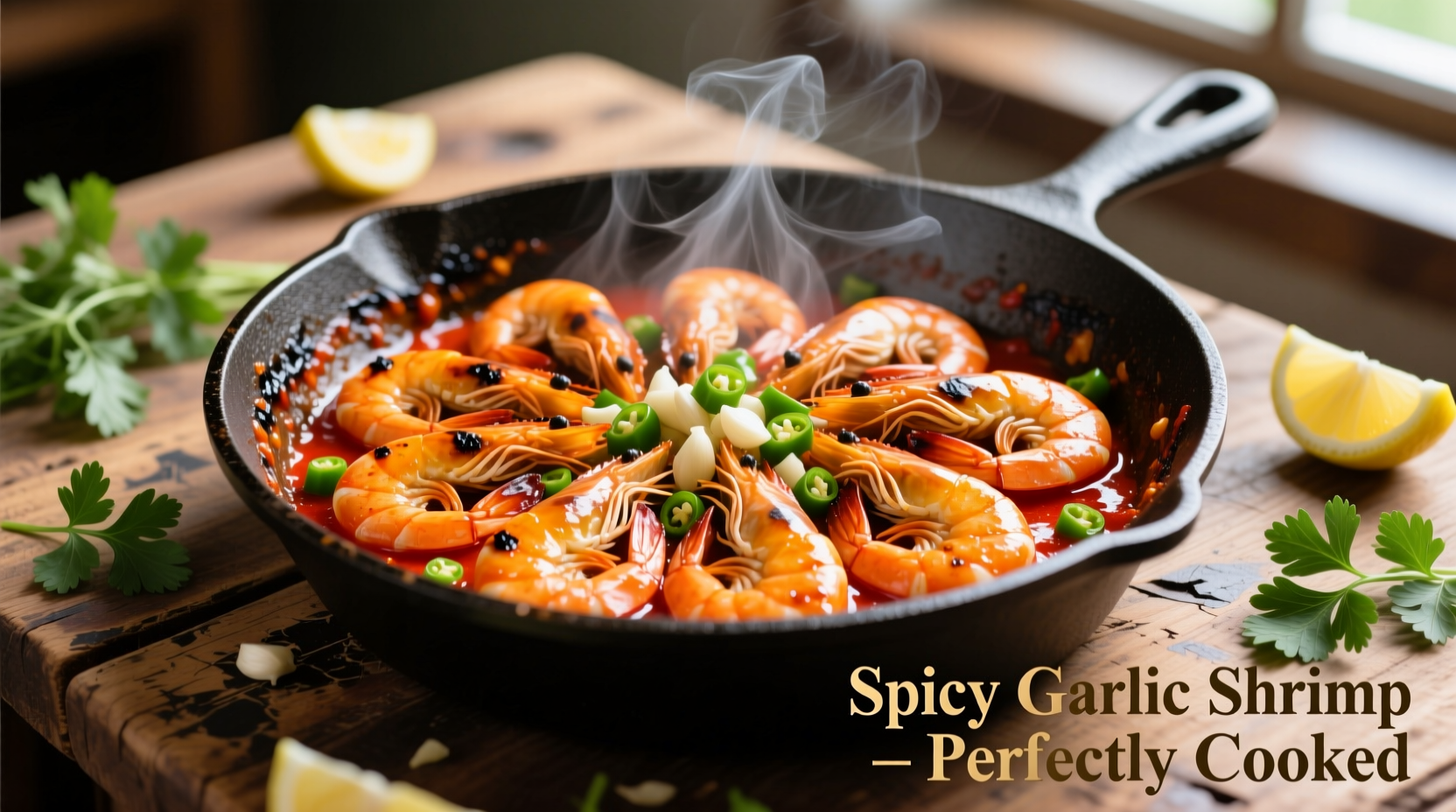 spicy garlic shrimp  perfect recipe   pro tips