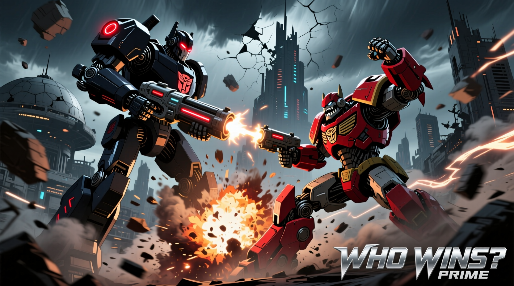 shockwave vs megatron who would actually win