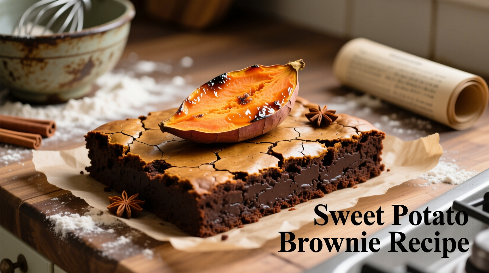 sweet potato brownies recipe