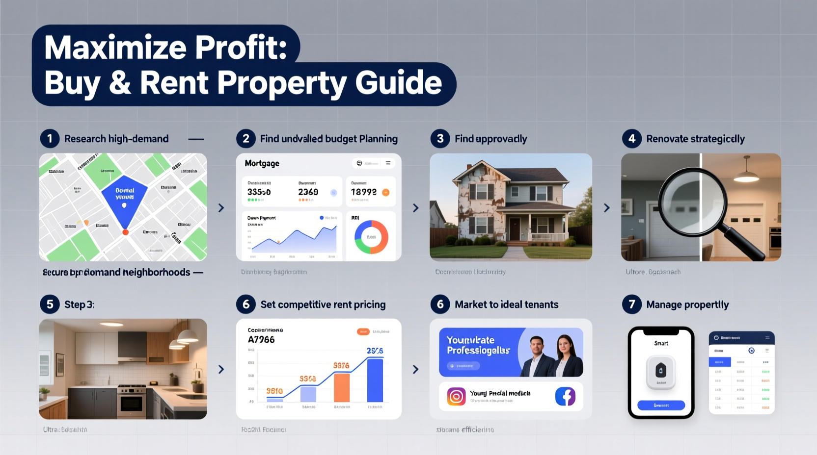 a step by step guide to buying a property and renting it out for maximum profit