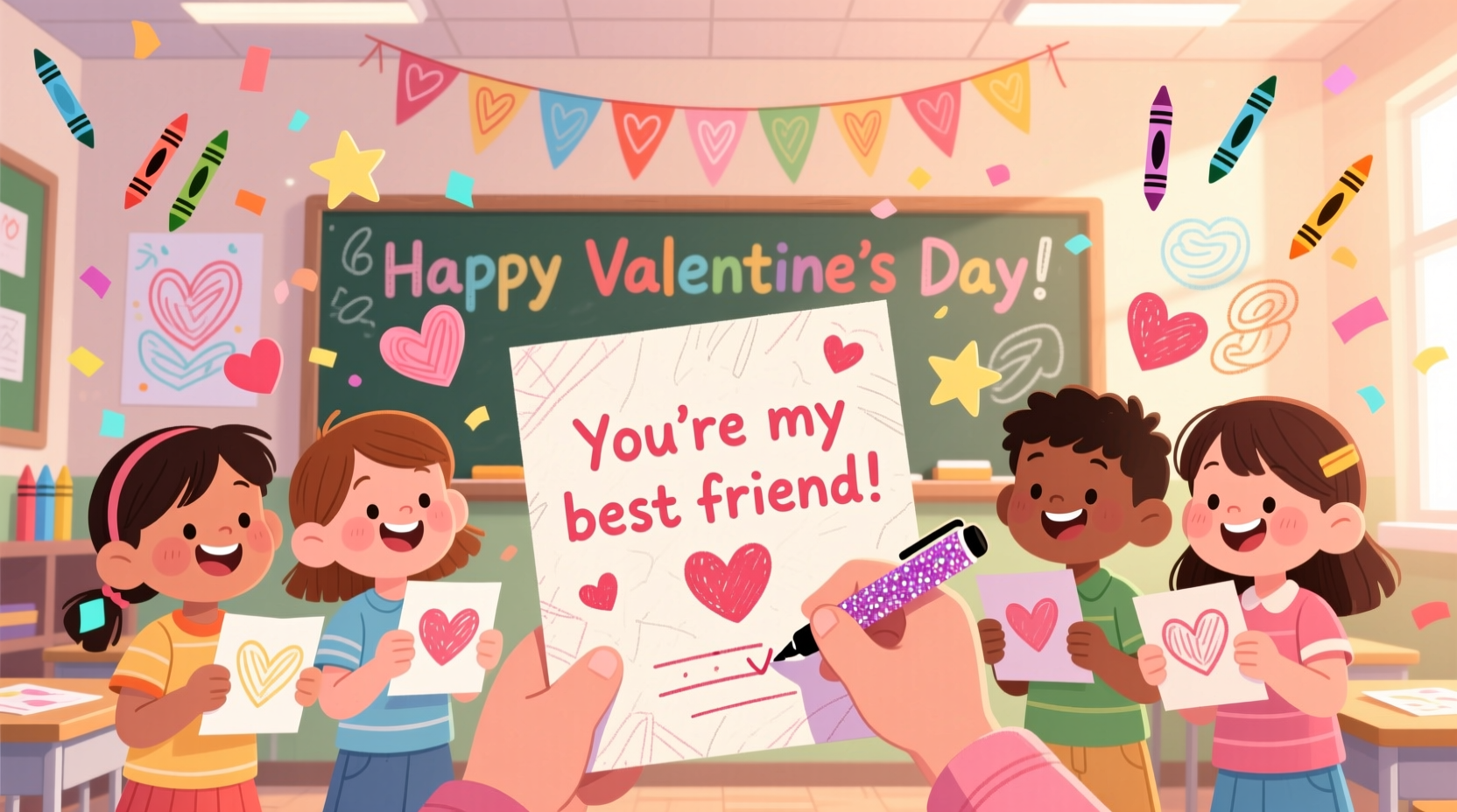 when he wishes you happy valentines day