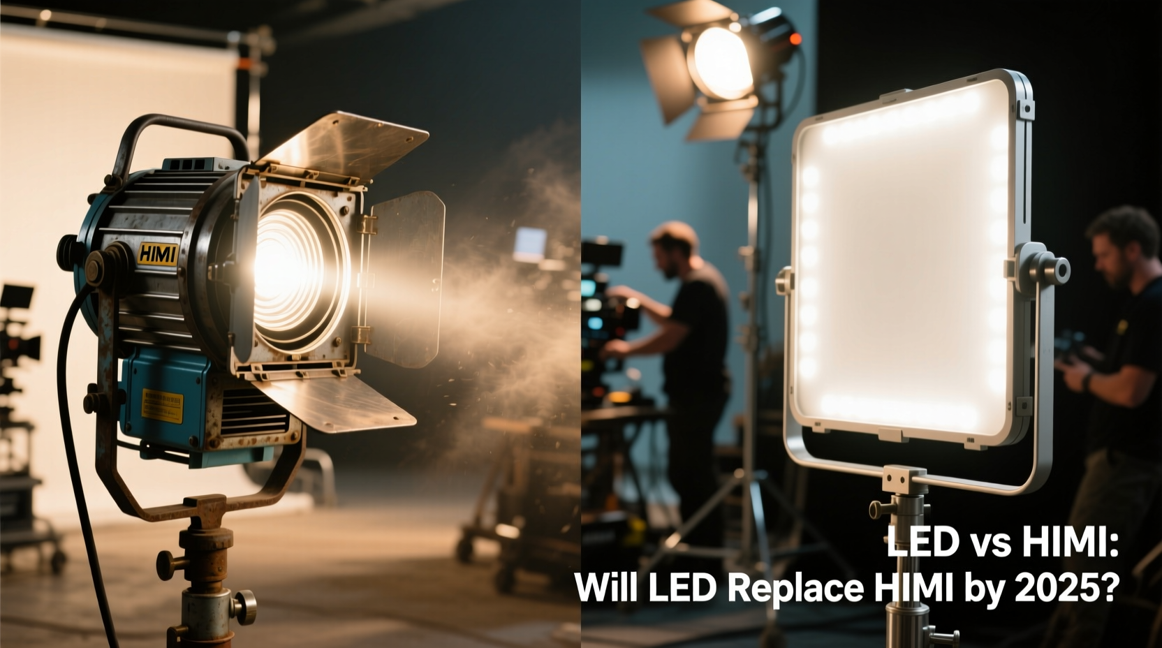 led vs hmi for filmmaking will led finally replace hmi in 2025