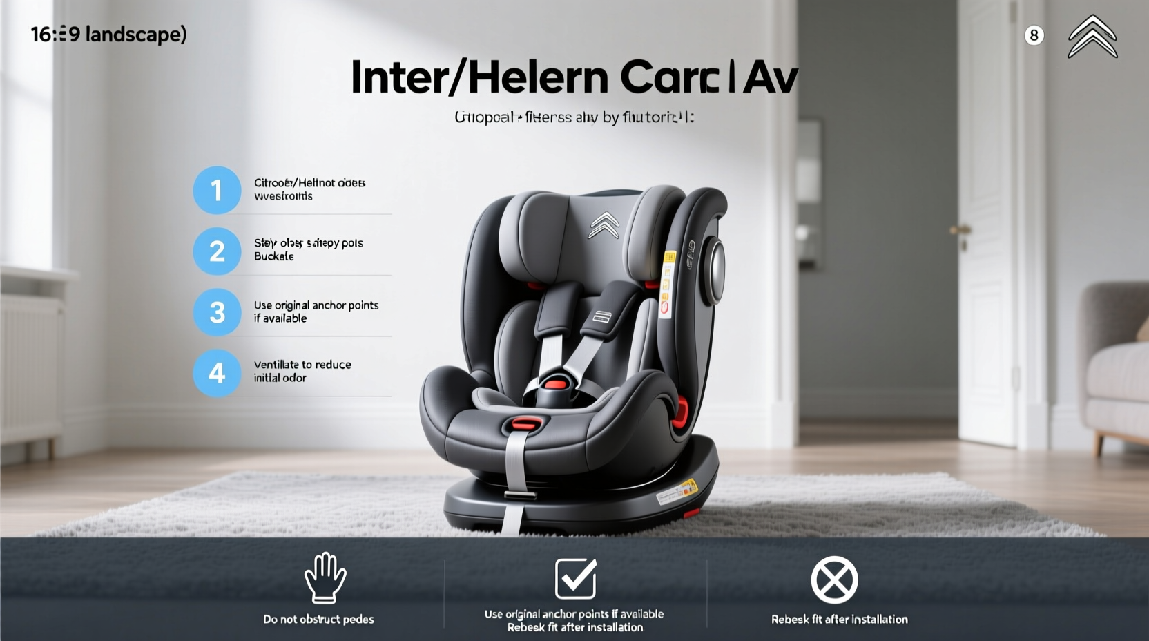 citroen child car seats