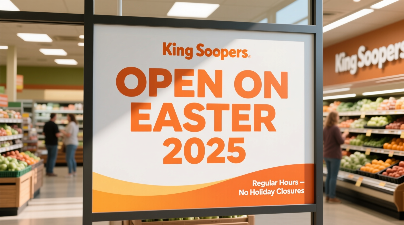 is king soopers open easter