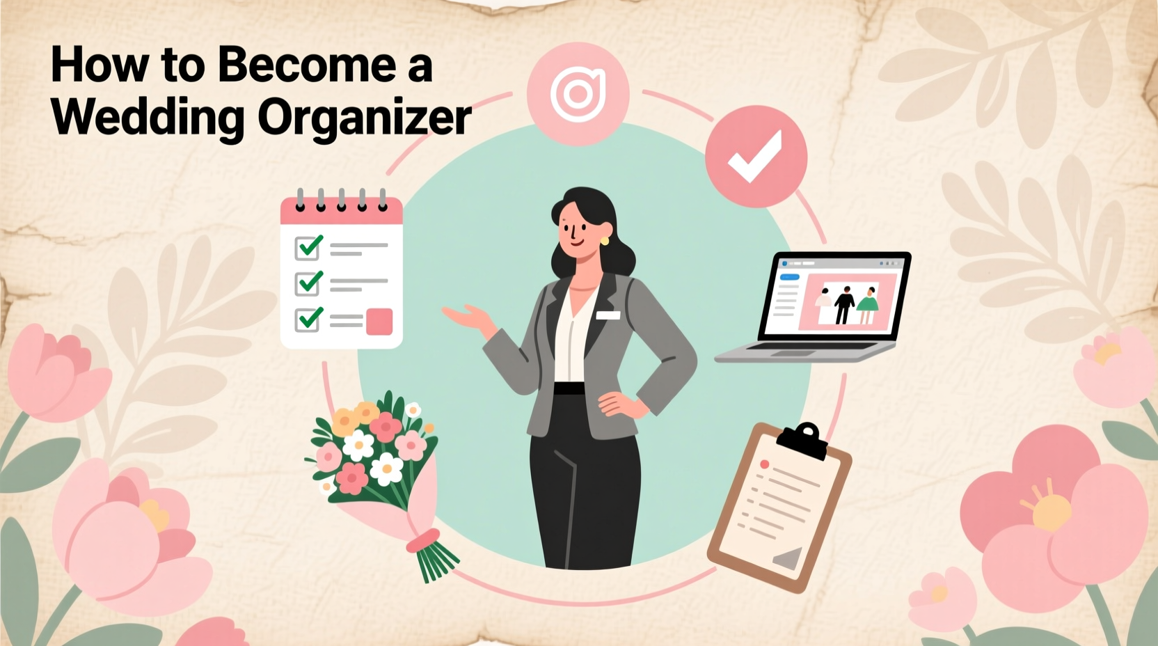 how to be a wedding organizer