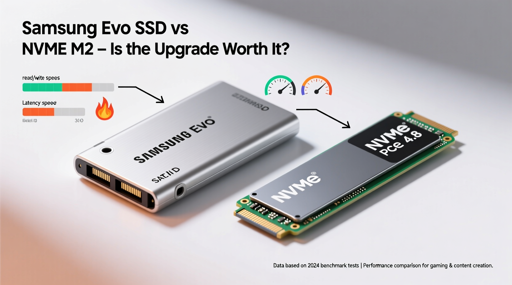 samsung evo ssd vs nvme m 2 is the upgrade really worth it