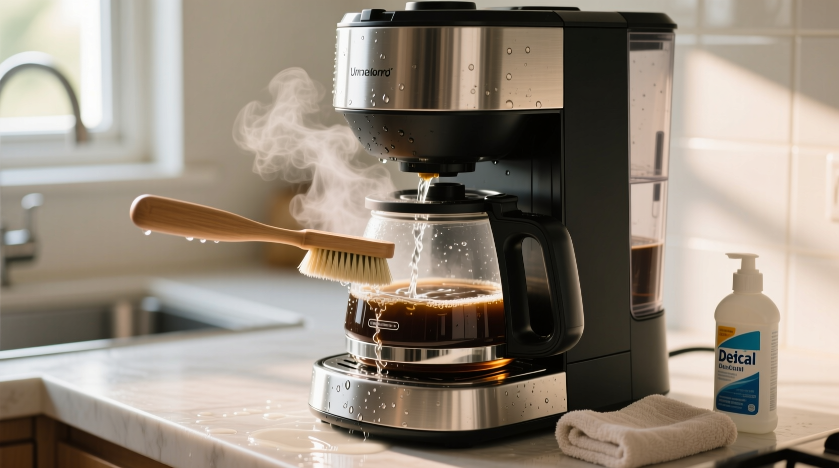 how to clean a coffee maker