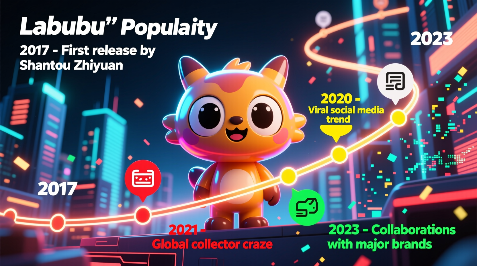 when did labubu get popular