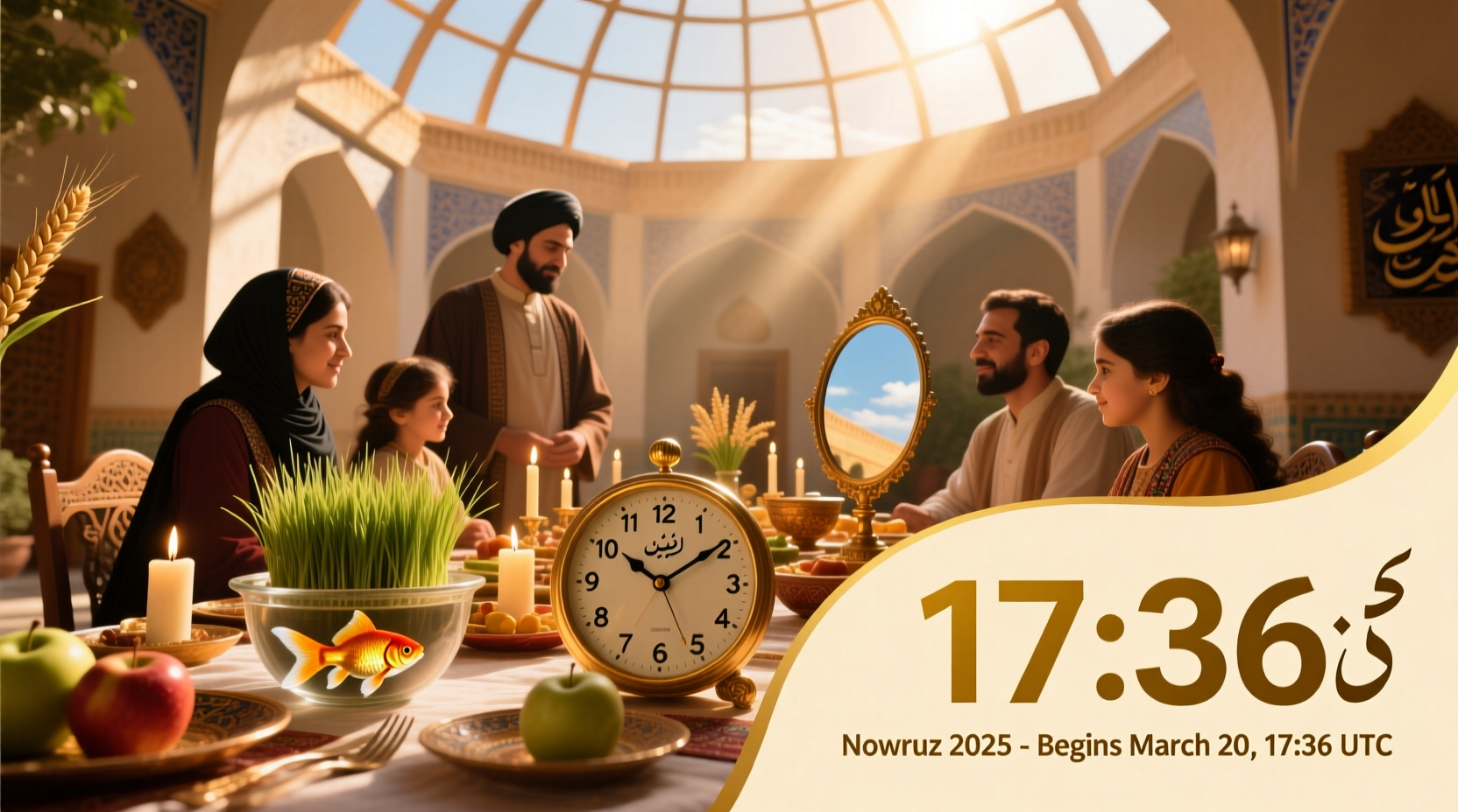 what time iranian new year starts