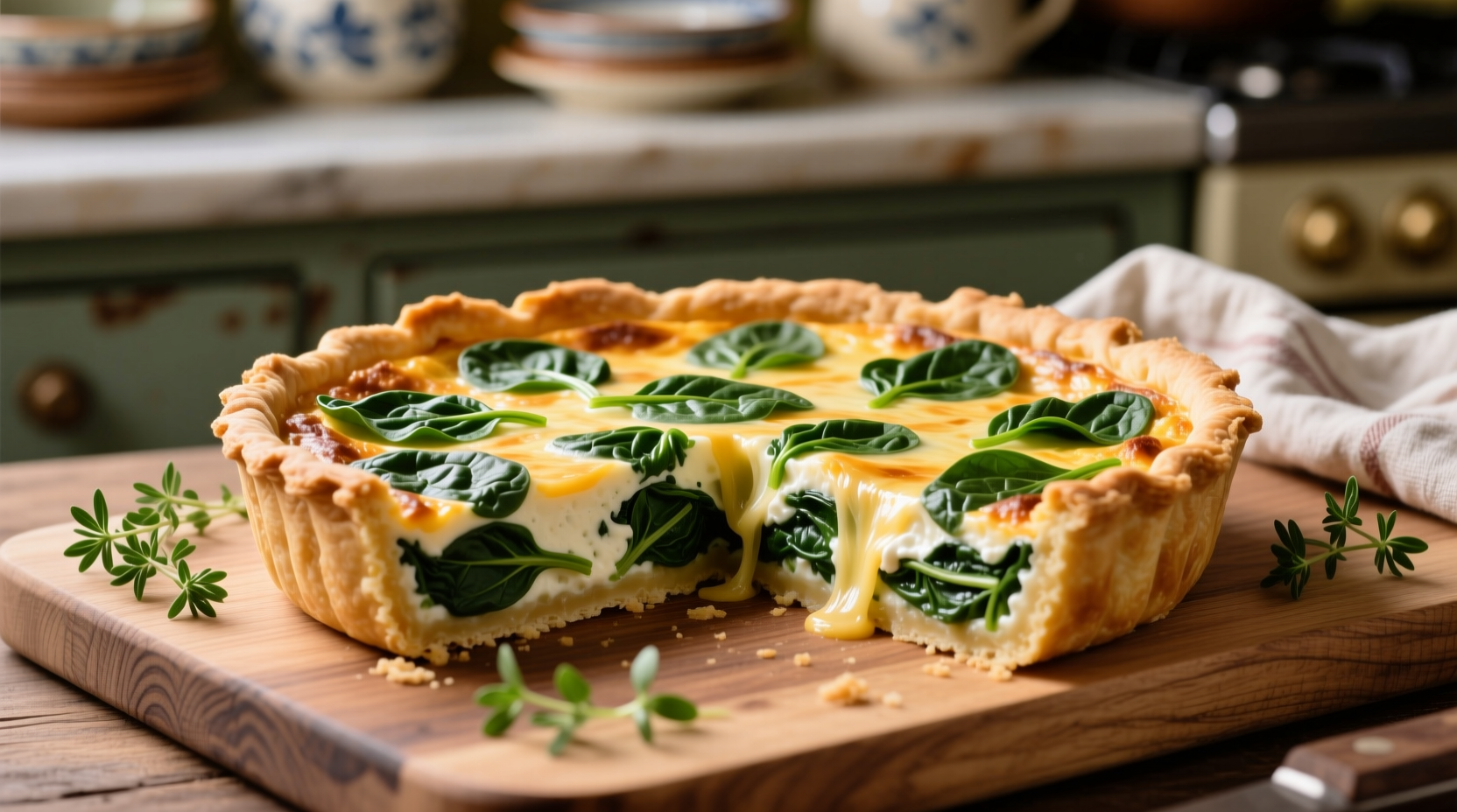 Spinach Quiche with Ricotta Cheese: Lighter Recipe & Tips