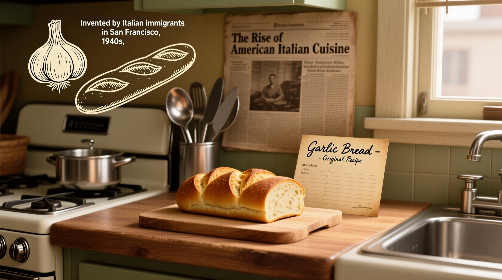 Who Invented Garlic Bread: Historical Facts Revealed