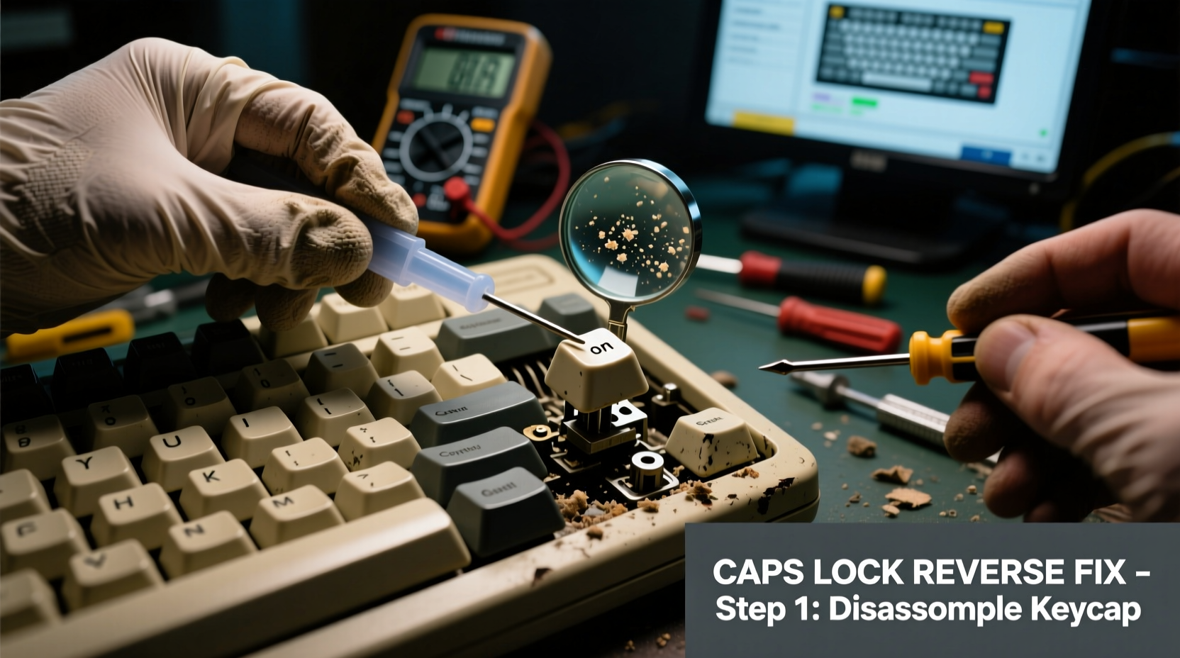 caps lock reversed troubleshooting and fixing the issue