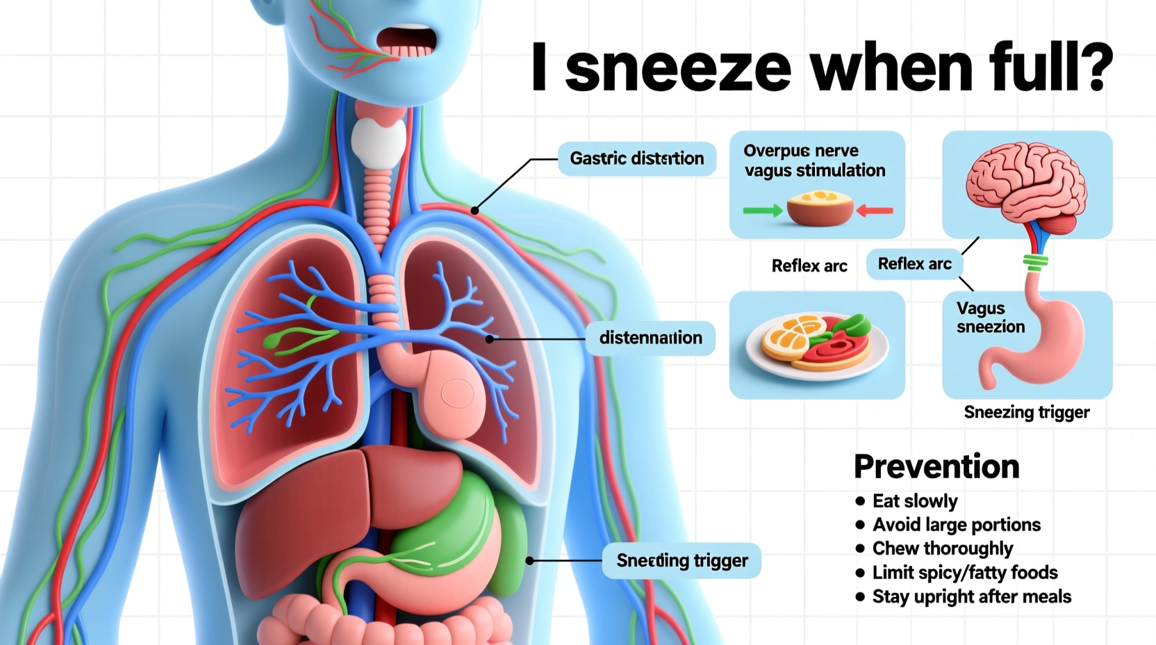 why do i sneeze when full causes and prevention tips