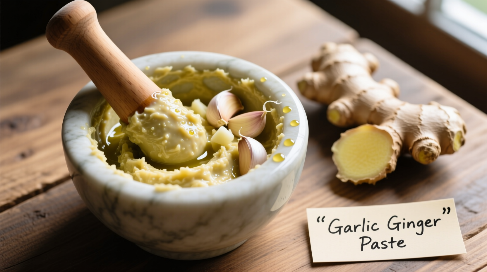 recipe garlic ginger paste