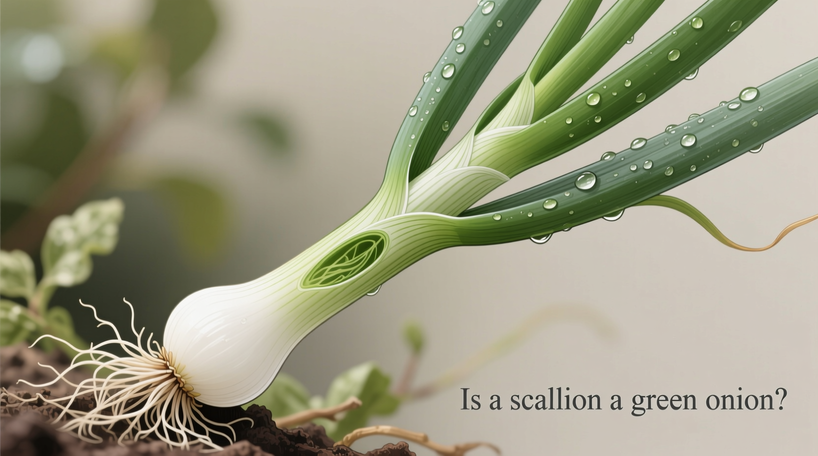 is a scallion a green onion