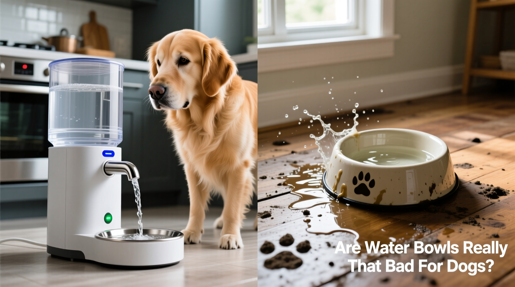 automatic dog waterer vs bowl are water bowls really that bad for dogs 2