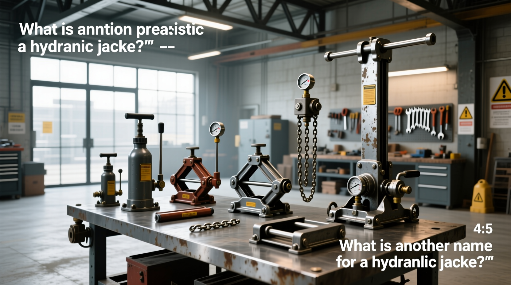 How to Choose Types of Hydraulic Jacks, What Is Another Name for a Hydraulic Jack?