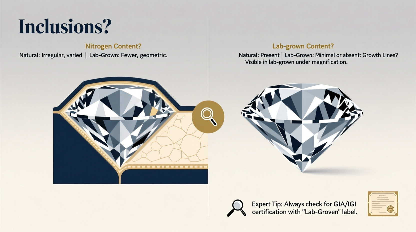 how to identify a lab grown diamond key signs and expert tips