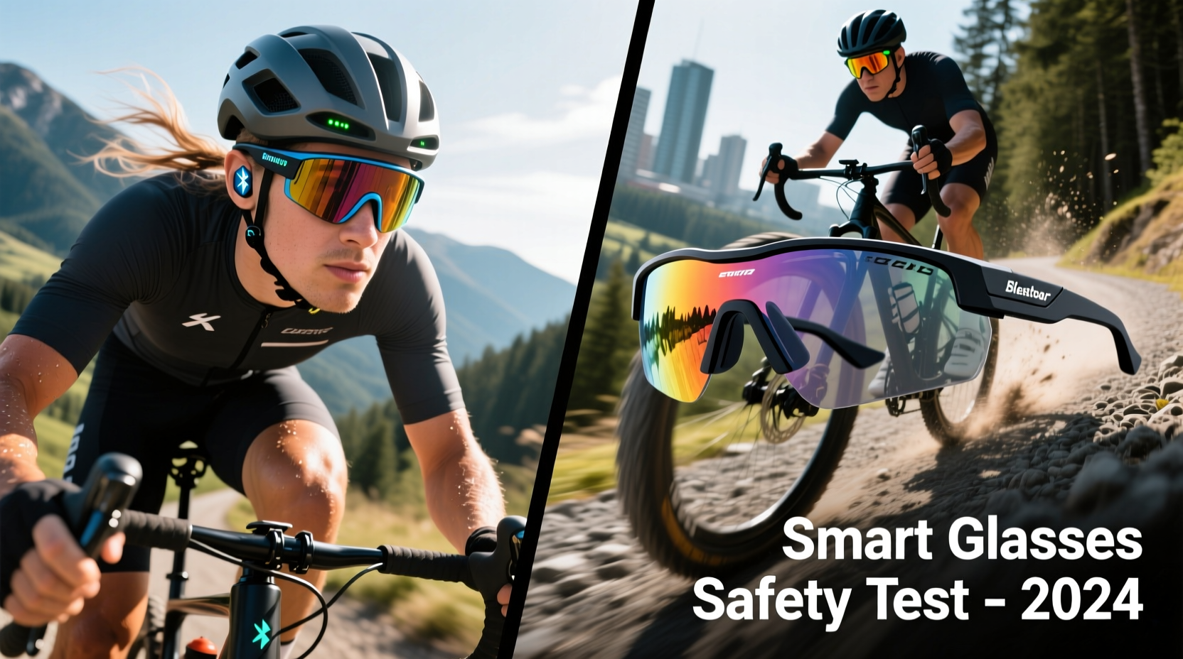 bluetooth sports glasses vs prescription cycling glasses are smart glasses safer for serious cyclists