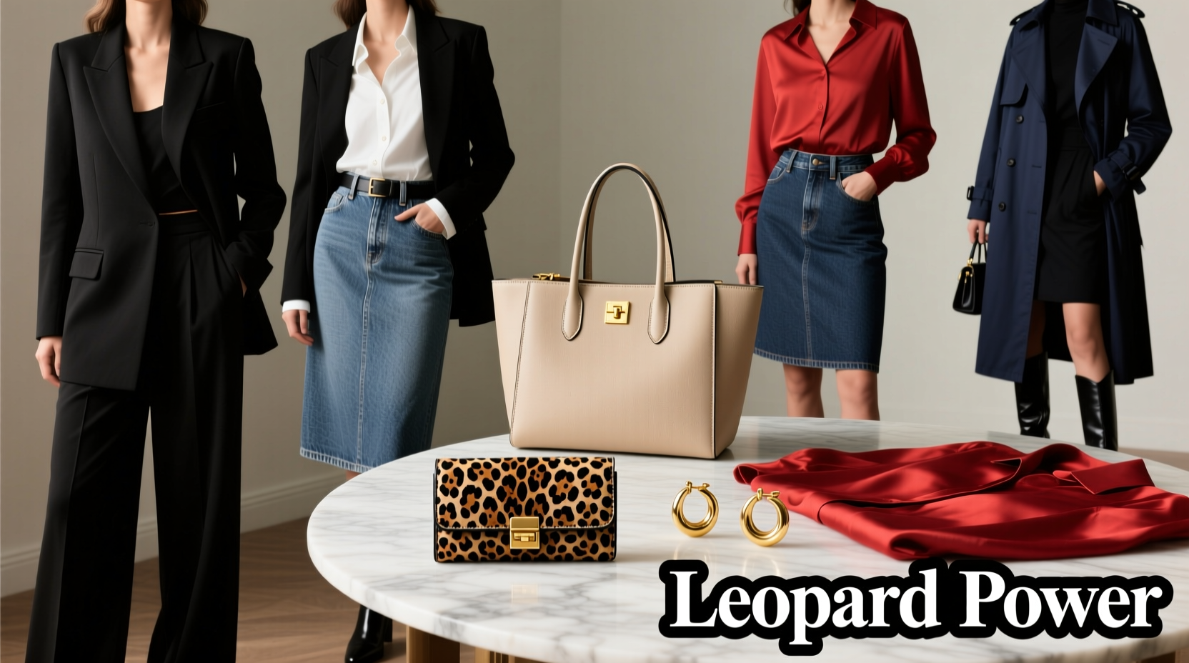 creative ways to style a leopard print wallet with every outfit for a chic look