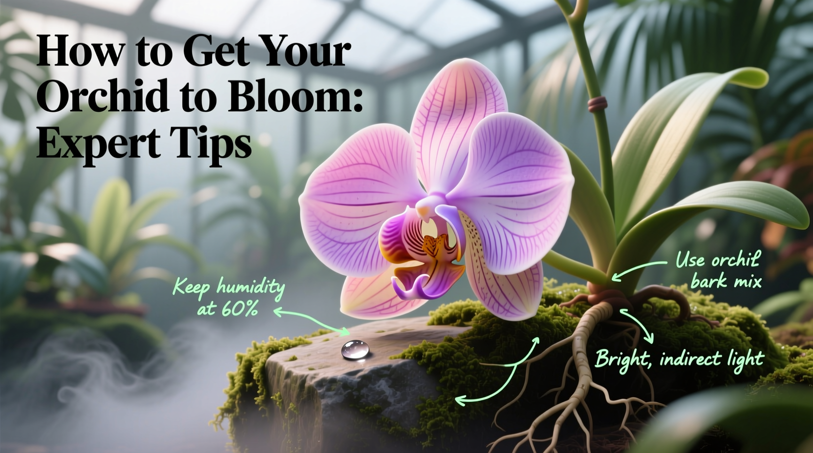 how to get my orchid to bloom