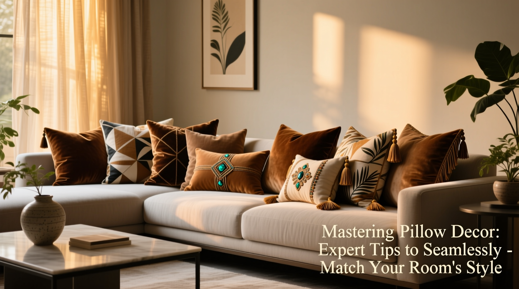 mastering pillow decor expert tips to seamlessly match pillows with your rooms style