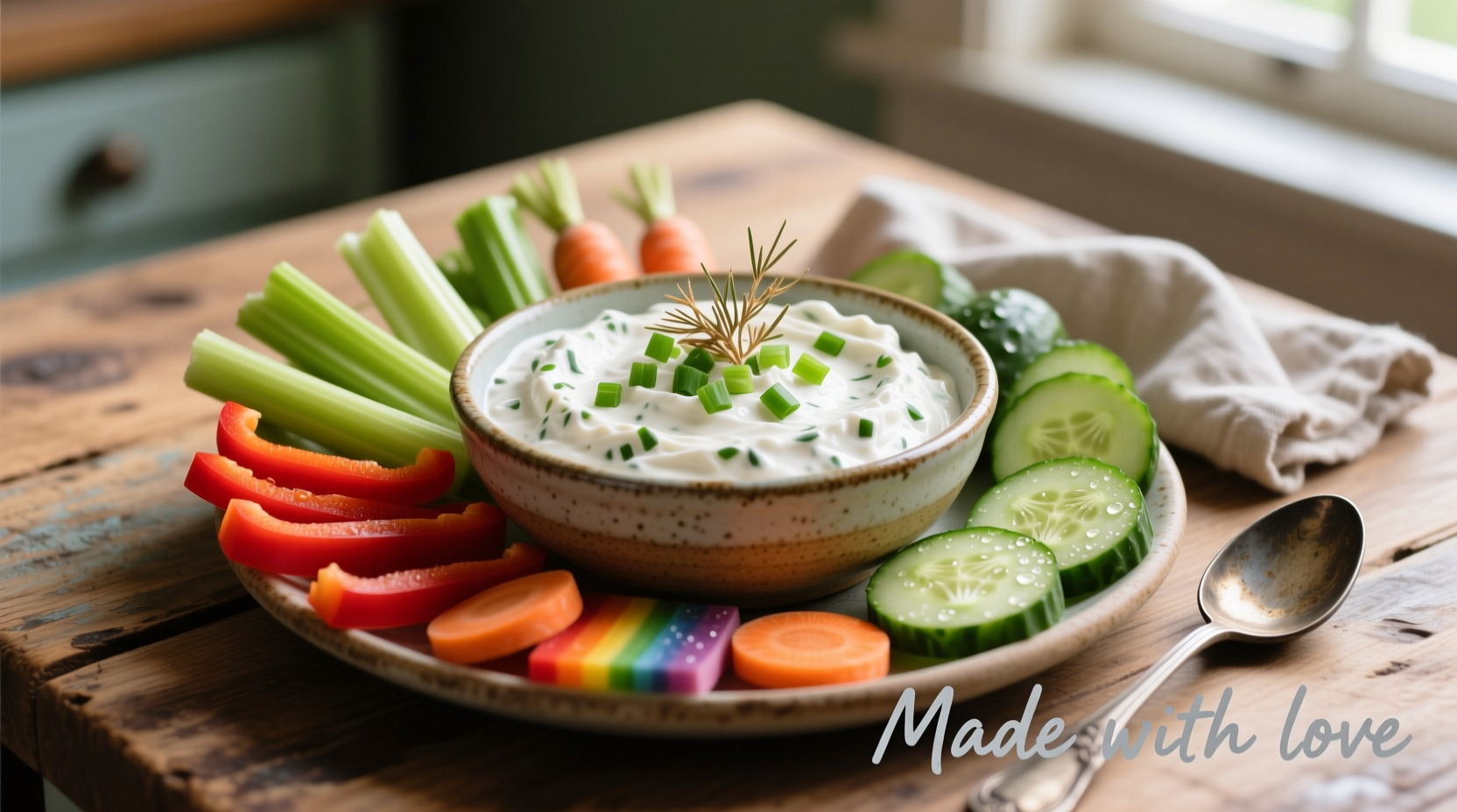 how to make ranch dip with packet and sour cream