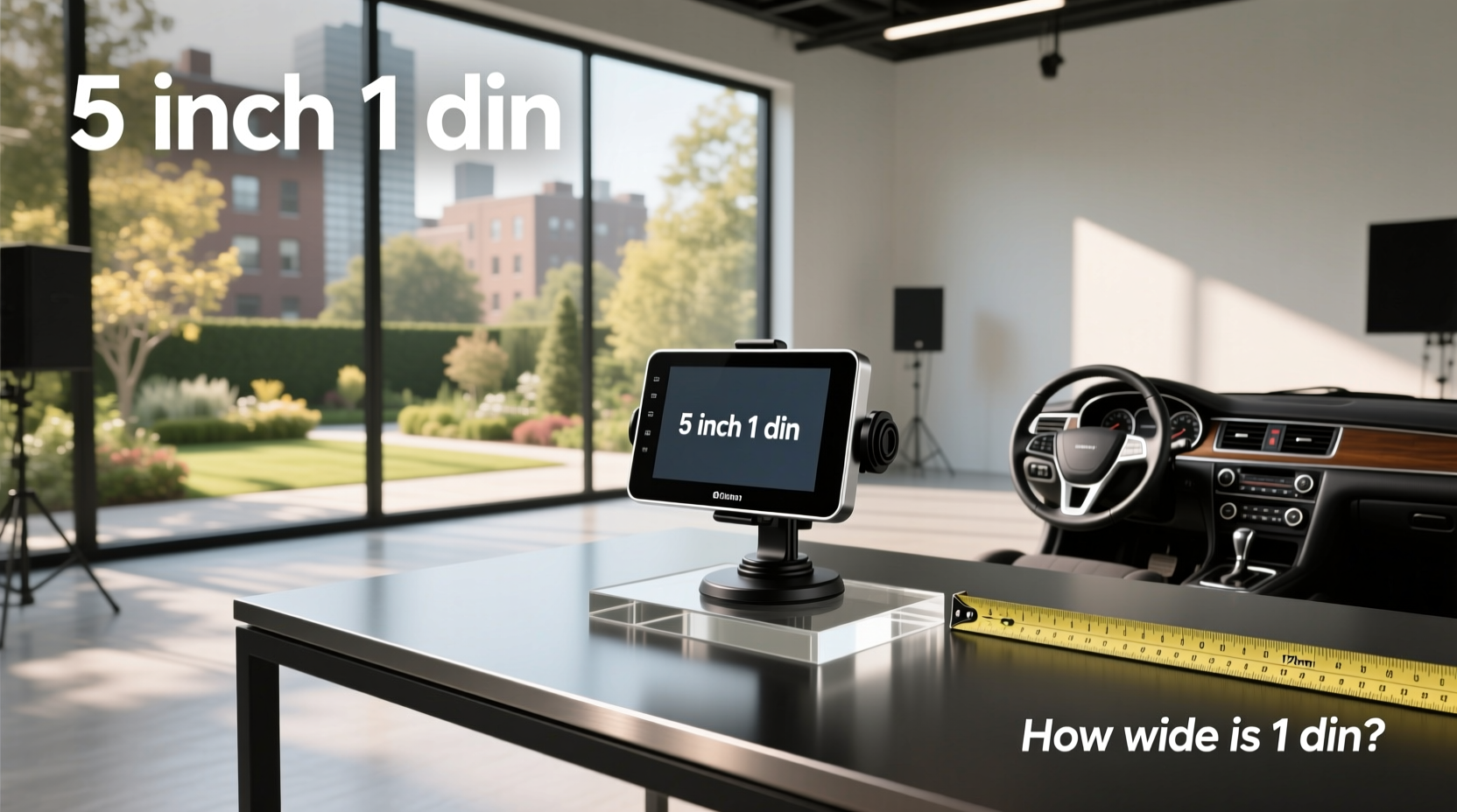 How to Choose 5 Inch 1 DIN, How Wide Is 1 DIN? Buying Guide