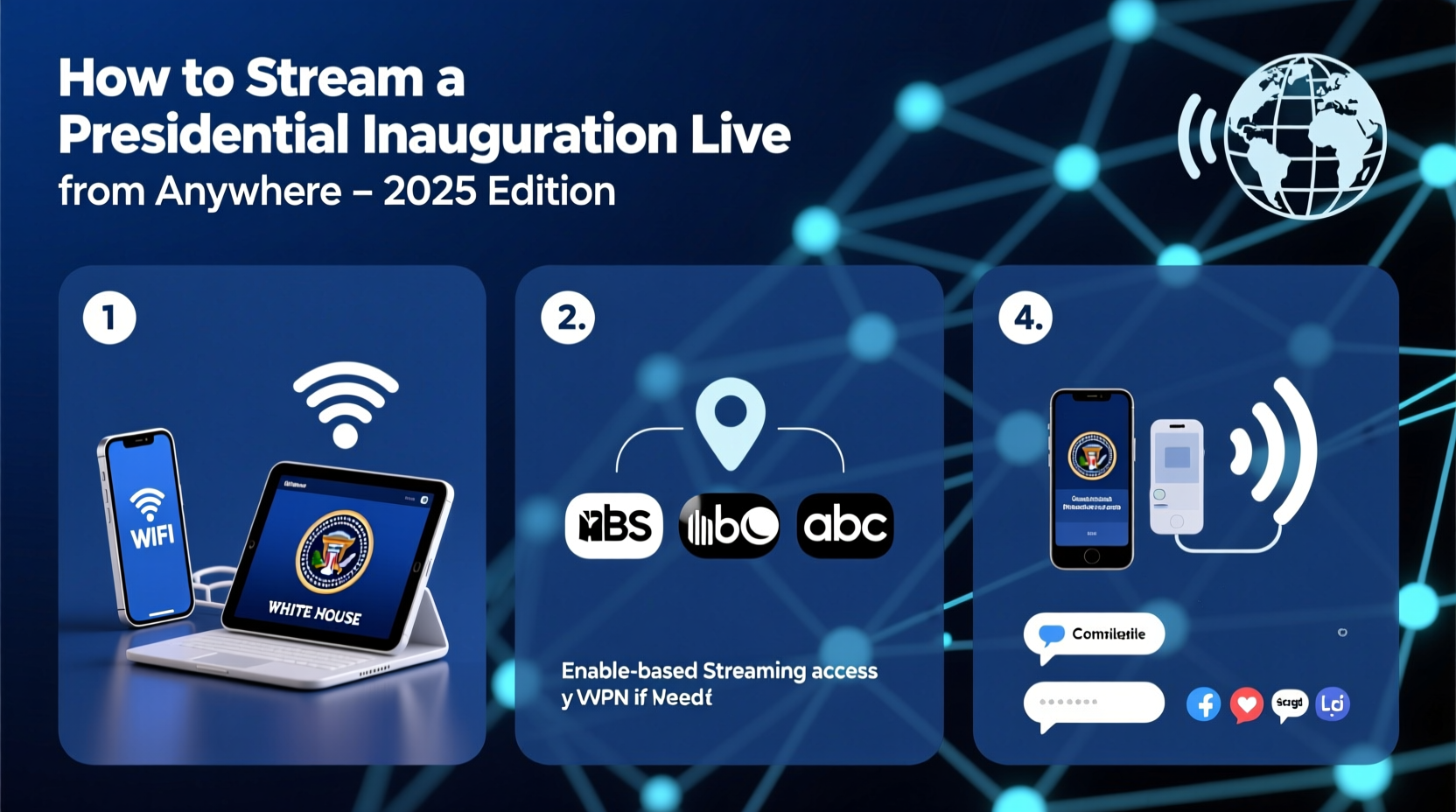 Complete Guide How To Stream A Presidential Inauguration Live From Anywhere