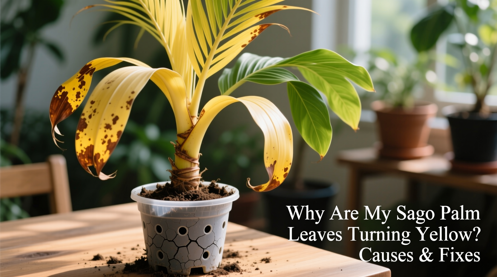 Why Are My Sago Palm Leaves Turning Yellow? Causes & Fixes