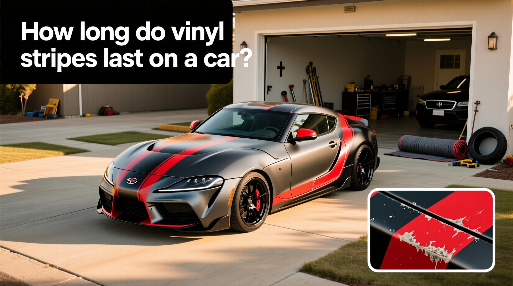 vinyl racing stripes cars,How long do vinyl stripes last on a car? buying guide