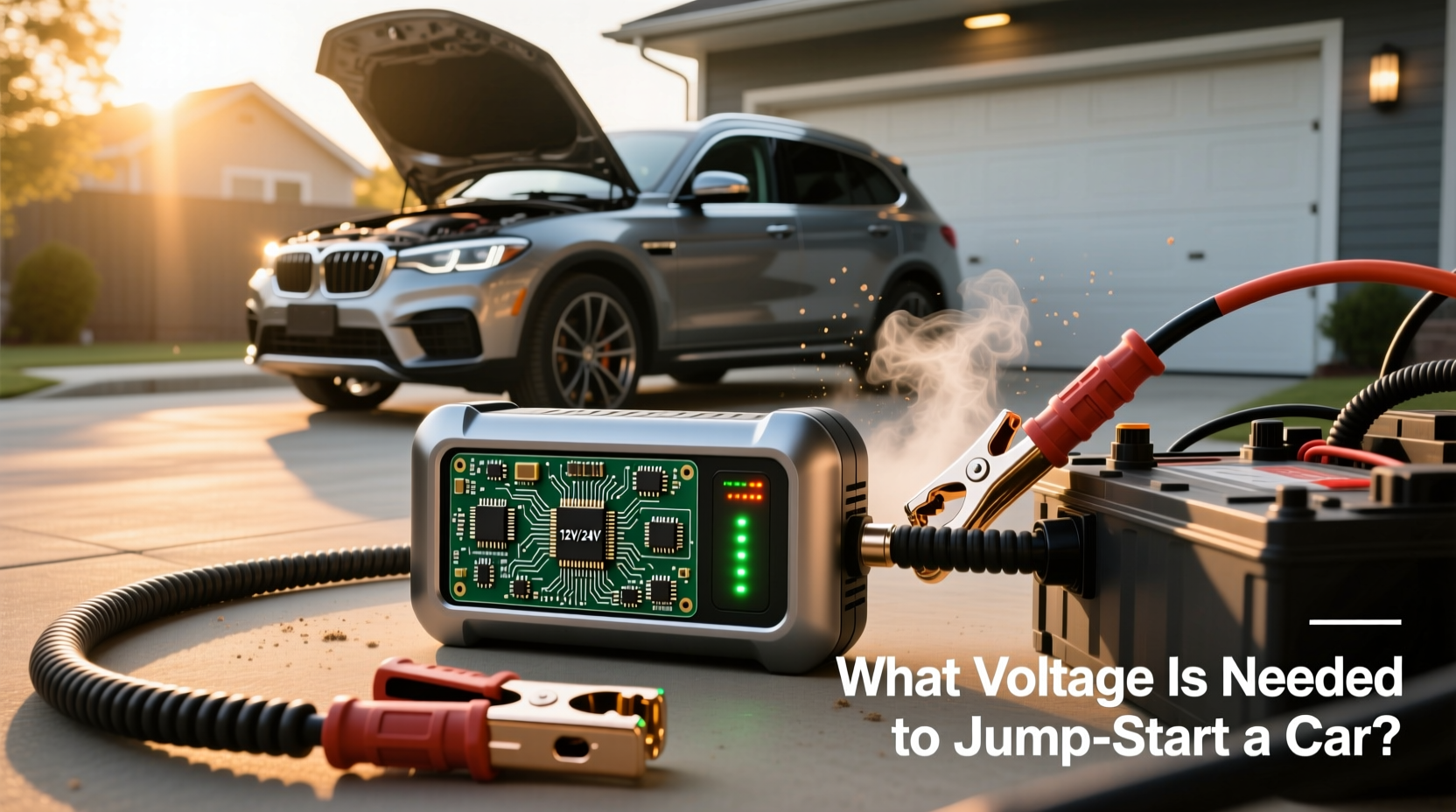 How to Choose Jump Starter Circuit Board, What Voltage Is Needed to Jump-Start a Car?