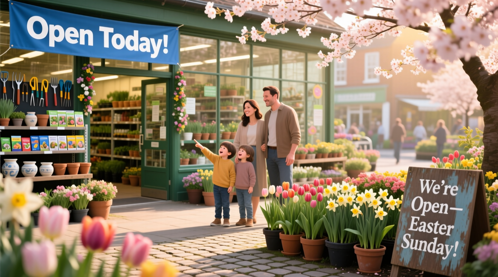 Can Garden Centres Open on Easter Sunday?