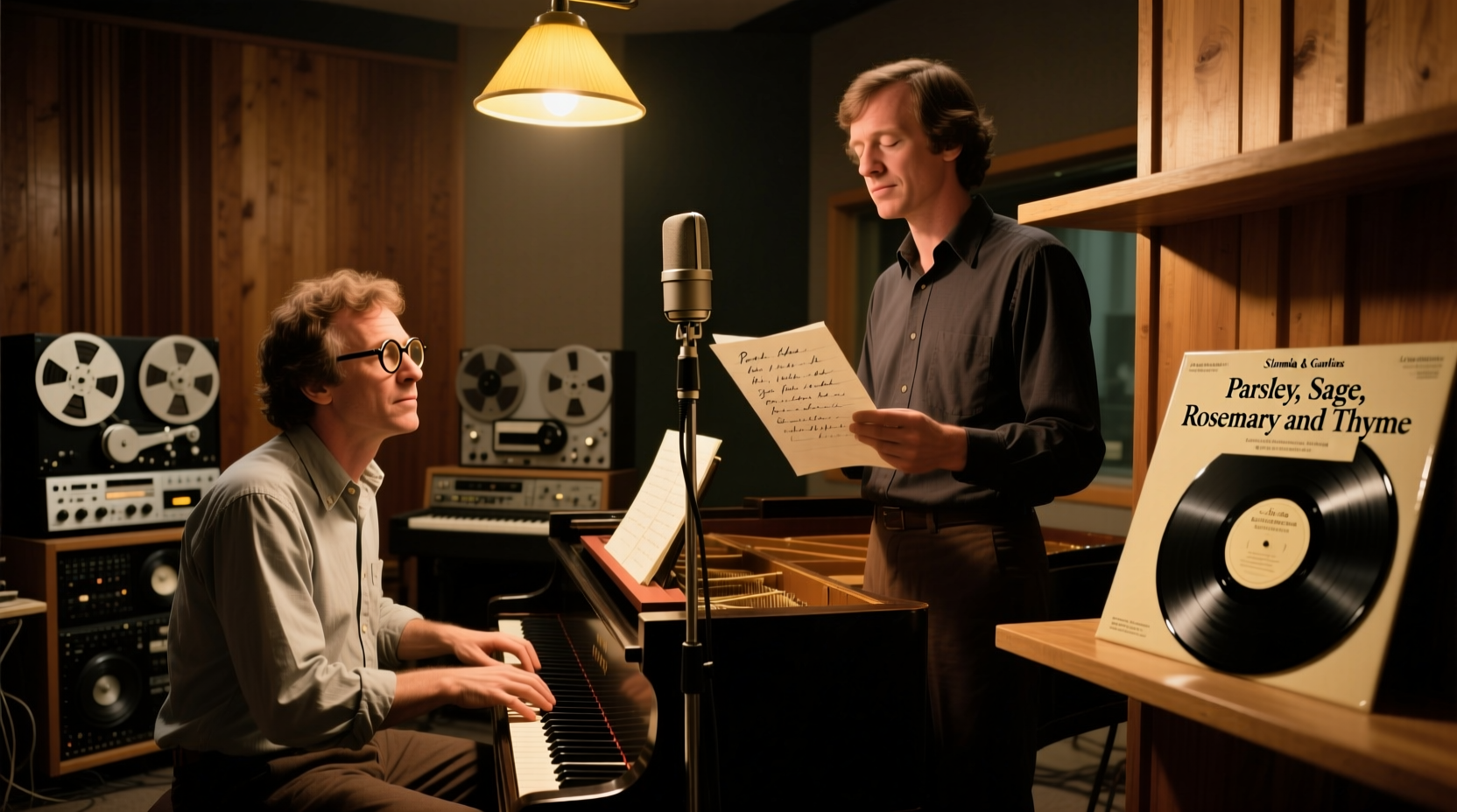 Simon and Garfunkel recording Parsley Sage Rosemary and Thyme album