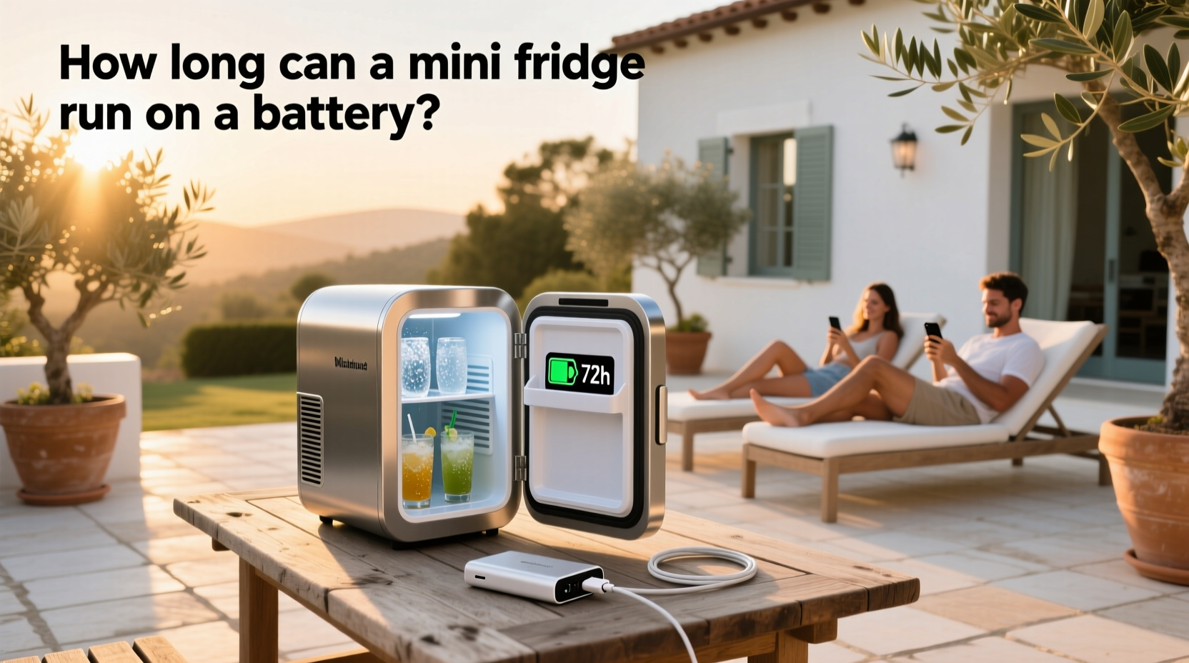 How to choose portable mini fridge with battery,How long can a mini fridge run on a battery?