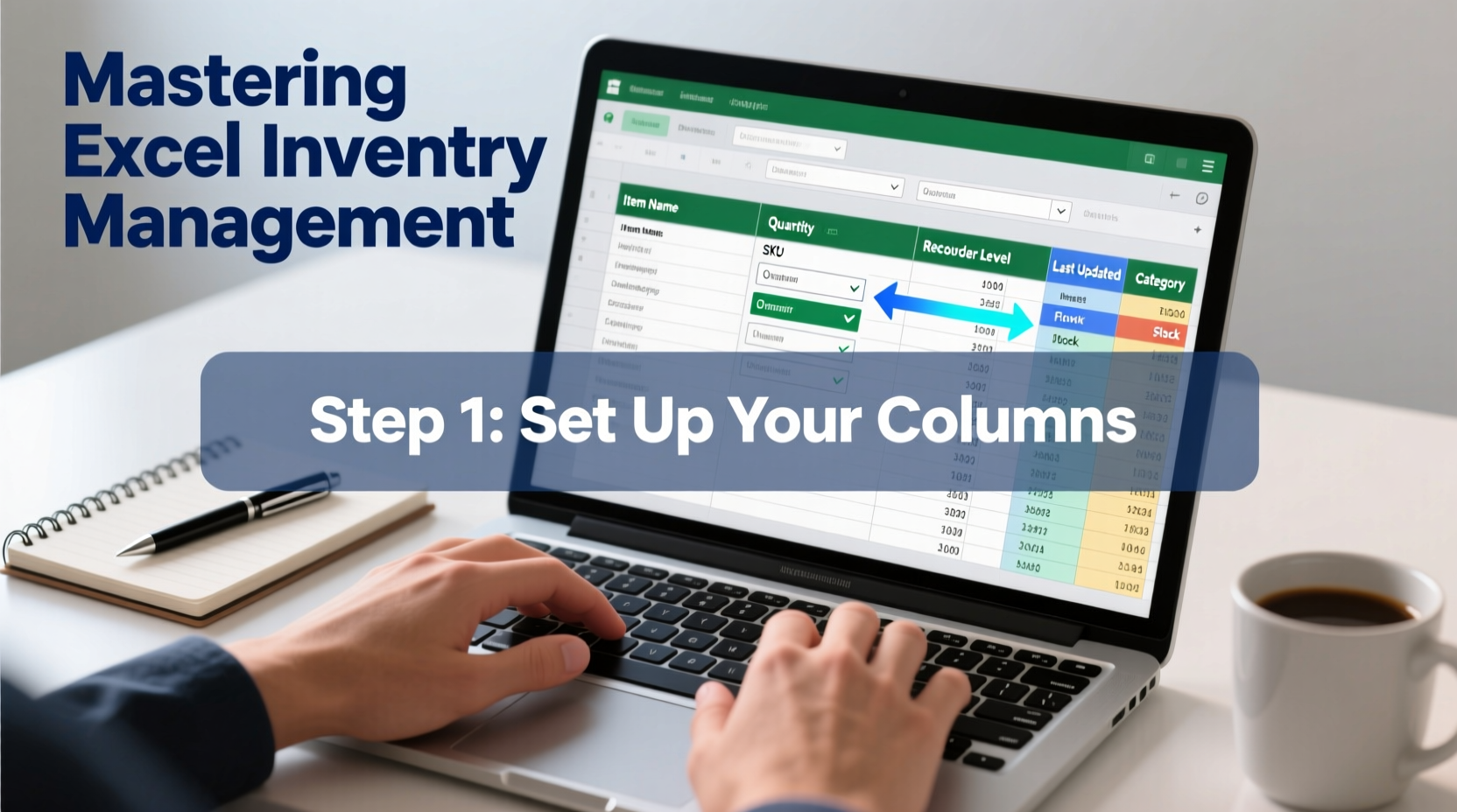 mastering how to make an excel inventory spreadsheet step by step guide for efficient stock management