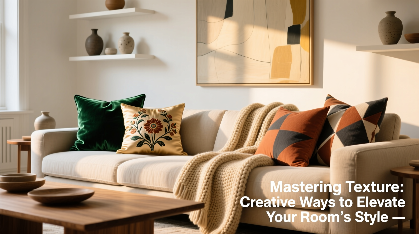 mastering texture creative ways to use throw pillows to elevate your rooms feel and style