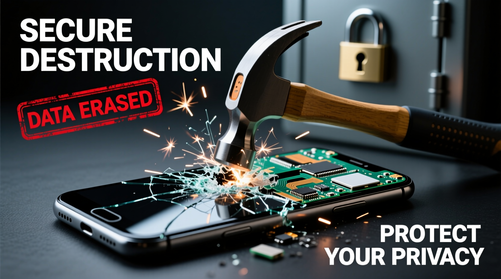 safe and effective methods for destroying a cell phone to protect your data