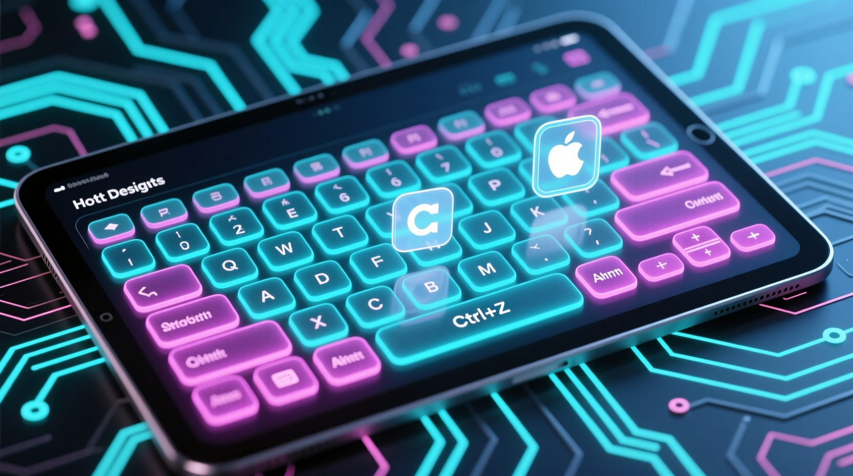 Hotkeys Turn Your iPad Into a Keyboard Shortcut Machine