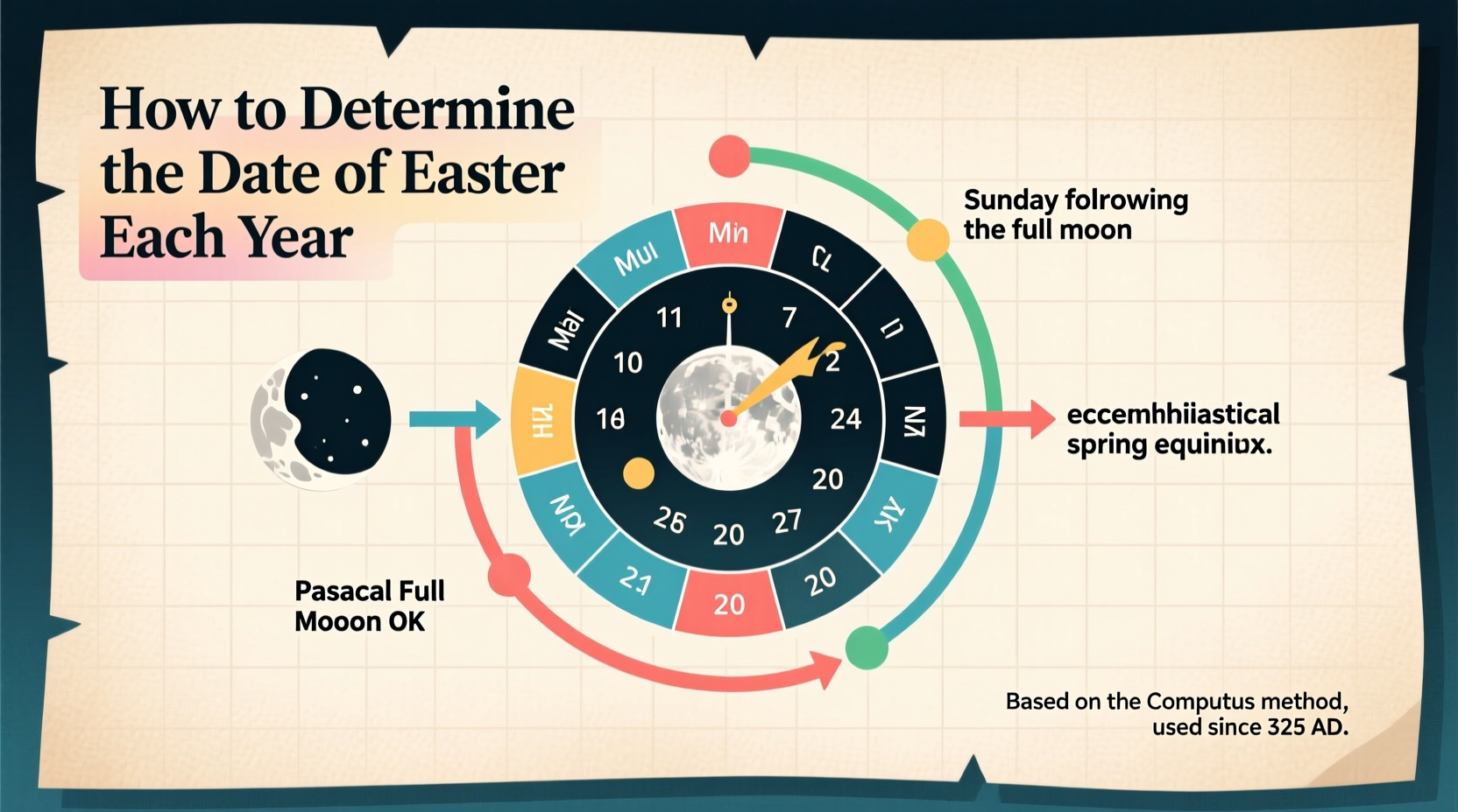 how to tell what day easter falls on