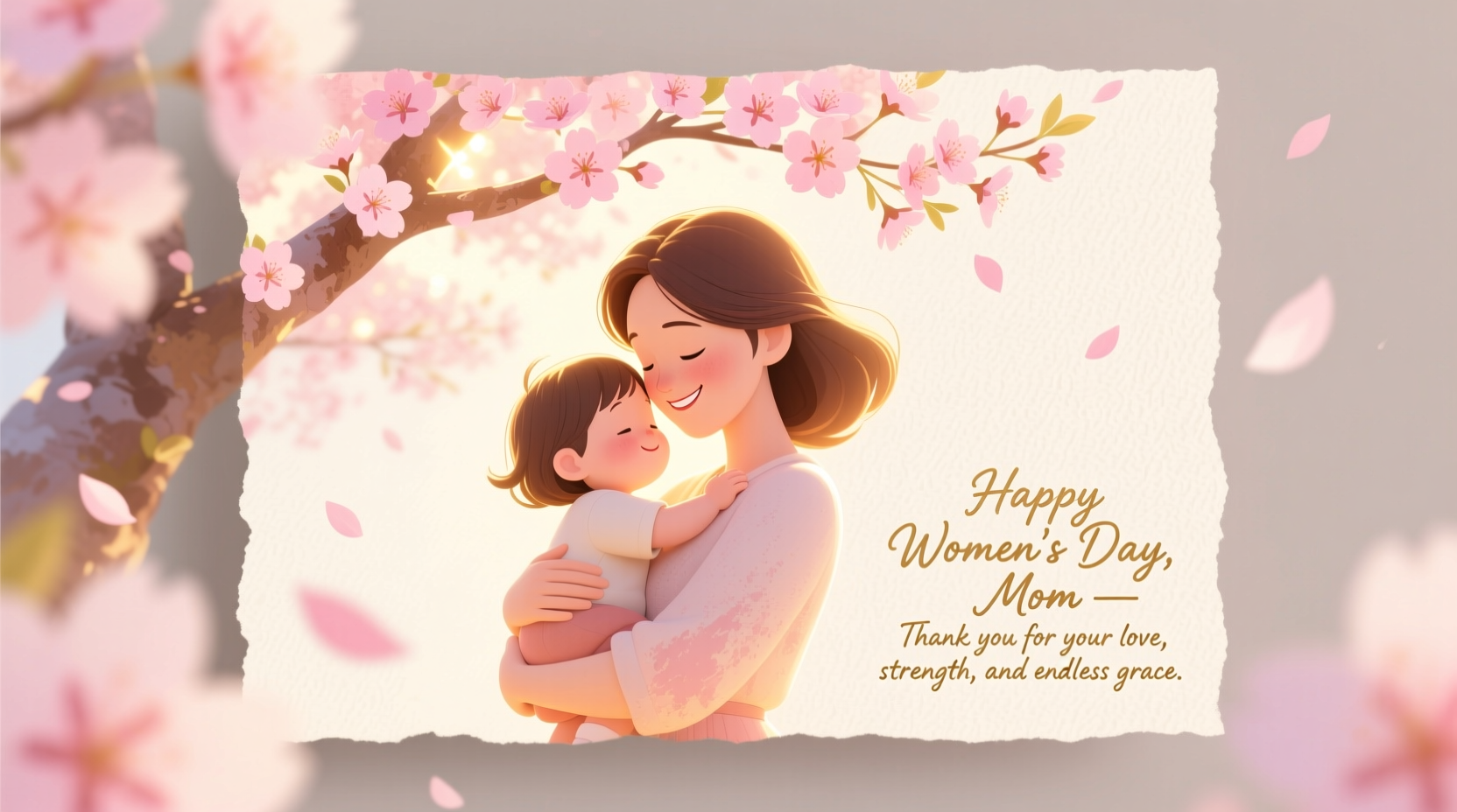 happy womens day message to mom