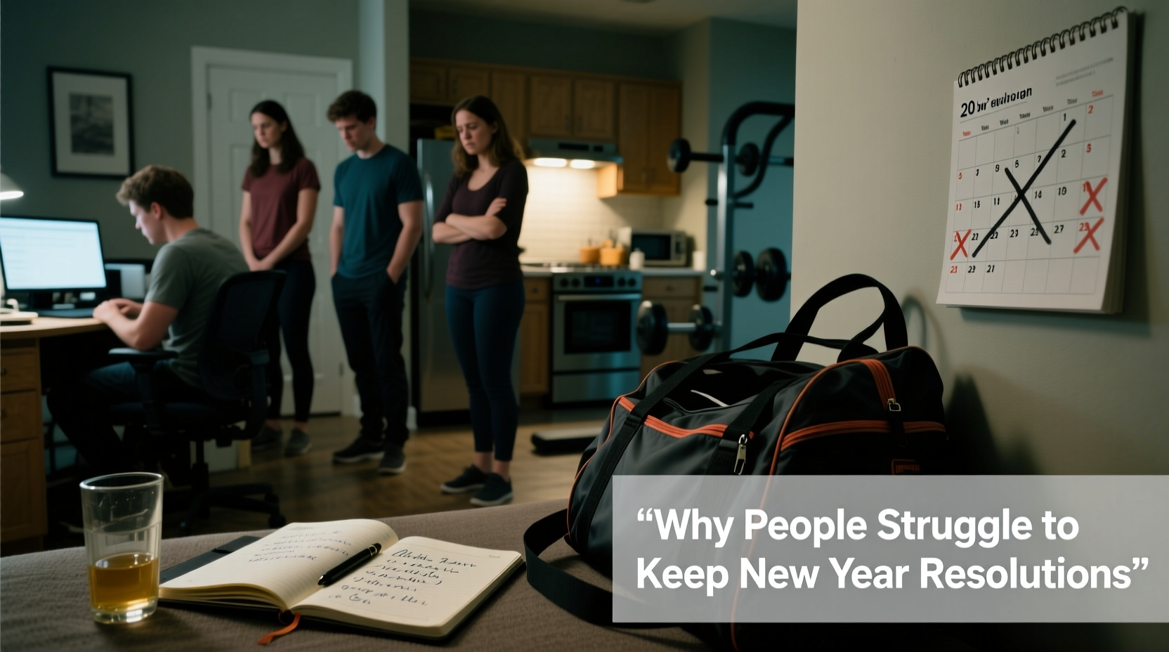 why cant people keep their new year resolutions