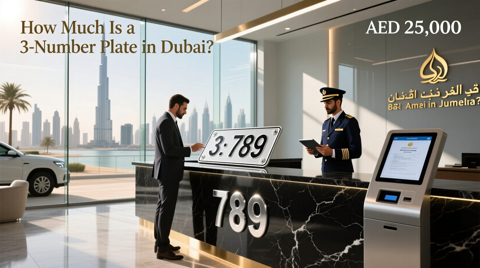 How to Choose Dubai Number Plates: 3-Number Plate Price & Buying Guide