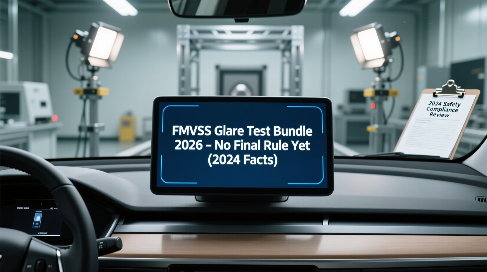 fmvss glare test bundle 2026