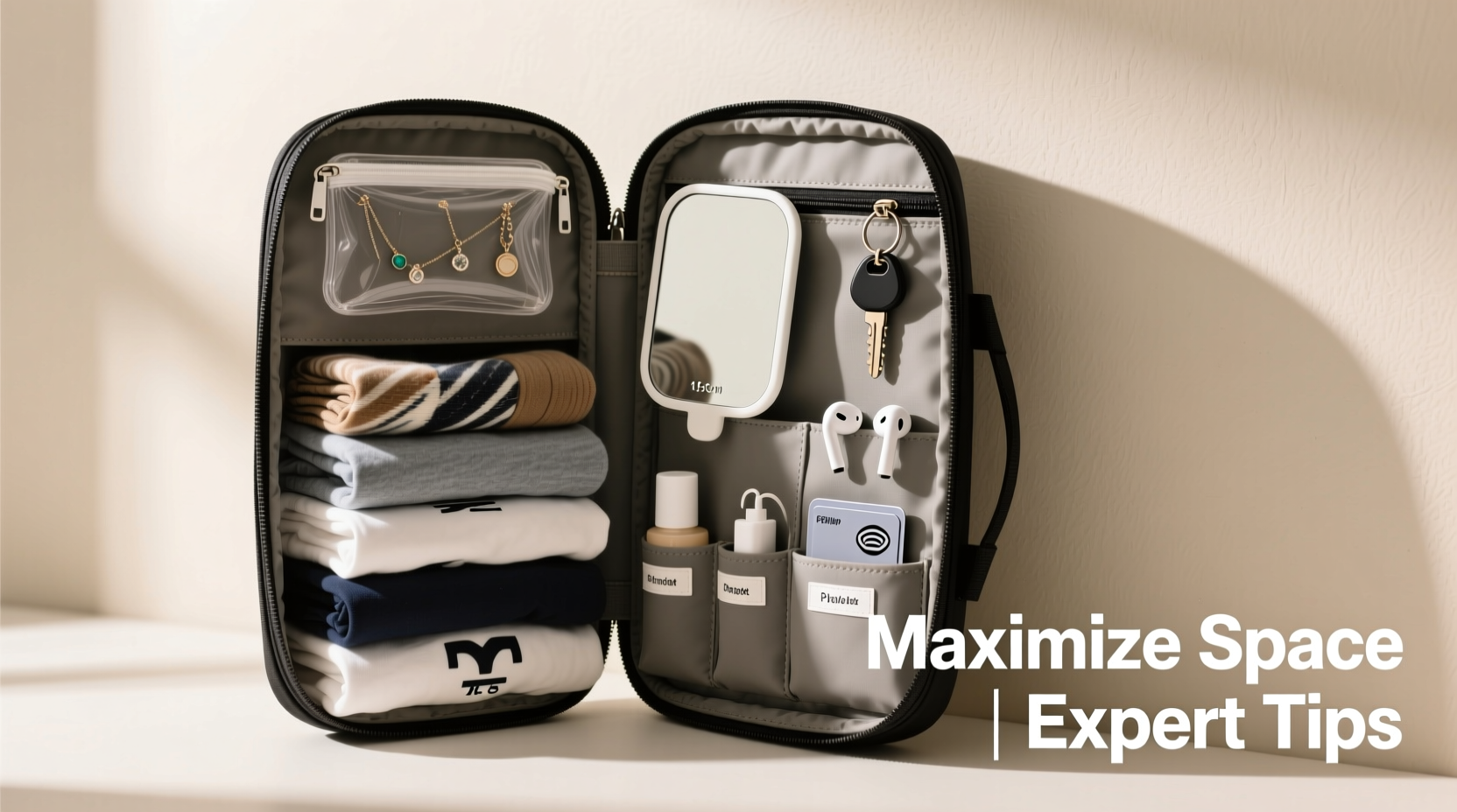 maximize space expert tips to organize your belongings efficiently in a small end bag
